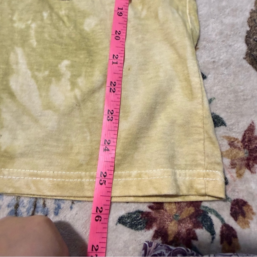 Jack Daniel’s whiskey Tie dye Yellow Cotton T-Shirt XL - Picture 4 of 6